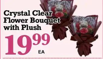 Superior Grocers Crystal Clear Flower Bouquet offer