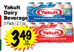 Superior Grocers Yakult Dairy Beverage offer