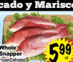 Superior Grocers Whole Snapper offer