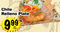 Superior Grocers Chile Relleno Plate offer