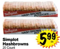 Superior Grocers Simplot Hashbrowns offer