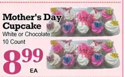 Superior Grocers Mother's Day Cupcake offer