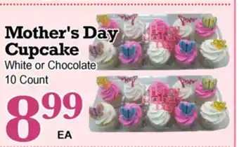 Superior Grocers Mother's Day Cupcake offer