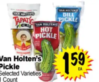 Superior Grocers Van Holten's Pickle offer