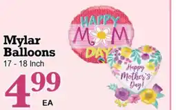 Superior Grocers Mylar Balloons offer