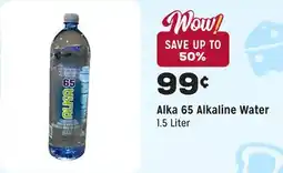 Grocery Outlet Alkaline Water offer