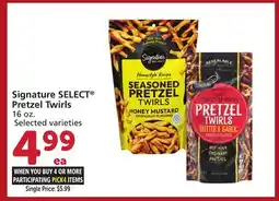 Vons Signature SELECT Pretzel Twirls offer