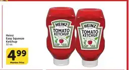 Vons Heinz Easy Squeeze Ketchup offer
