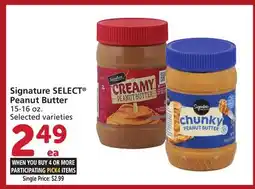 Vons Signature SELECT Peanut Butter offer