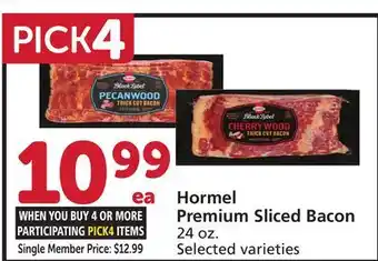 Vons Hormel Premium Sliced Bacon offer