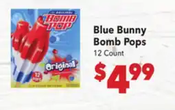 Vallarta Supermarkets Blue Bunny Bomb Pops offer
