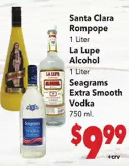 Vallarta Supermarkets Santa Clara Rompope offer