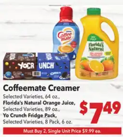Vallarta Supermarkets Coffeemate Creamer offer