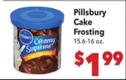 Vallarta Supermarkets Pillsbury Cake Frosting offer