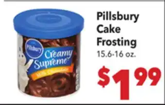 Vallarta Supermarkets Pillsbury Cake Frosting offer