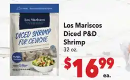 Vallarta Supermarkets Los Mariscos Diced P & D Shrimp offer