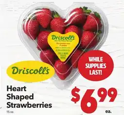 Vallarta Supermarkets Heart Shaped Strawberries offer
