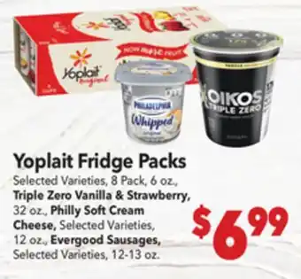 Vallarta Supermarkets Yoplait Fridge Packs offer
