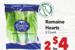 Vallarta Supermarkets Romaine Hearts offer