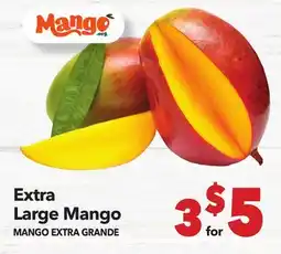 Vallarta Supermarkets Extra Large Mango / MANGO EXTRA GRANDE offer