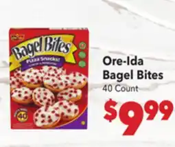 Vallarta Supermarkets Ore-Ida Bagel Bites offer
