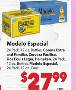 Vallarta Supermarkets Modelo Especial offer