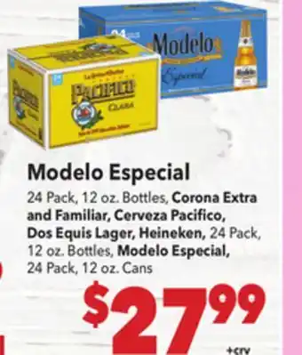 Vallarta Supermarkets Modelo Especial offer