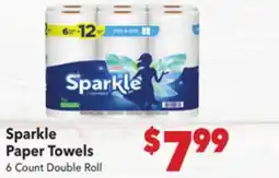 Vallarta Supermarkets Sparkle Paper Towels offer