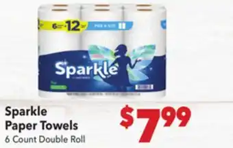 Vallarta Supermarkets Sparkle Paper Towels offer