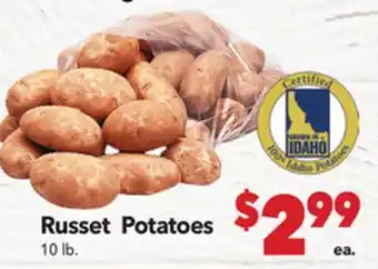 Vallarta Supermarkets Russet Potatoes offer