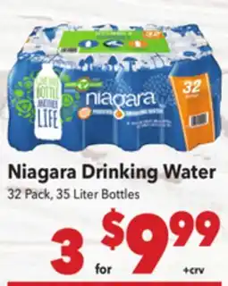 Vallarta Supermarkets Niagara Drinking Water offer