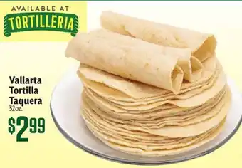 Vallarta Supermarkets Vallarta Totilla Taquera offer