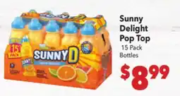 Vallarta Supermarkets Sunny Delight Pop Top offer