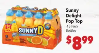 Vallarta Supermarkets Sunny Delight Pop Top offer