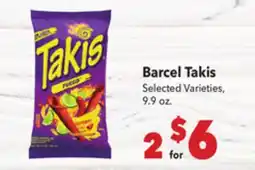 Vallarta Supermarkets Barcel Takis offer