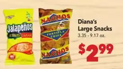 Vallarta Supermarkets Diana's Large Snacks offer