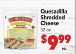 Vallarta Supermarkets Quesadilla Shredded Cheese offer