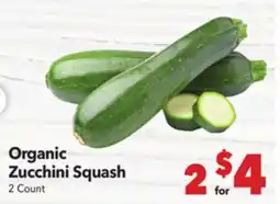 Vallarta Supermarkets Organic Zucchini Squash offer