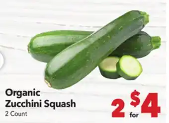 Vallarta Supermarkets Organic Zucchini Squash offer