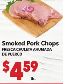 Vallarta Supermarkets Smoked Pork Chops / FRESCA CHULETA AHUMADA DE PUERCO offer