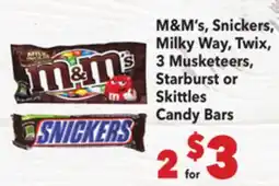 Vallarta Supermarkets M & M's offer