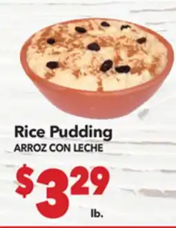 Vallarta Supermarkets Rice Pudding / ARROZ CON LECHE offer
