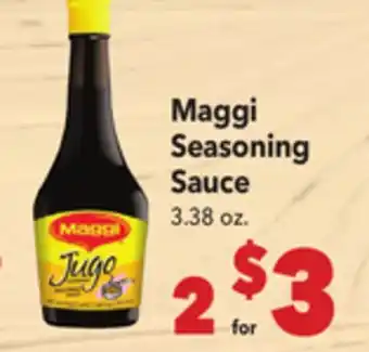 Vallarta Supermarkets Maggi Seasoning Sauce offer
