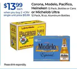 Rite Aid Corona, Modelo, Pacifico, Heineken or Michelob Ultra offer