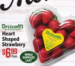 Vallarta Supermarkets Heart Shaped Strawberry offer