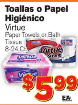 El Super Fresh Paper Towels or Bath Tissue offer