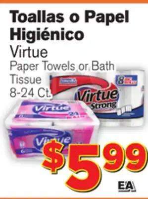 El Super Fresh Paper Towels or Bath Tissue offer
