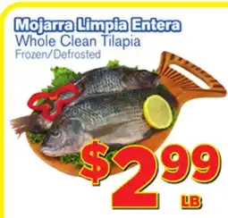 El Super Fresh Whole Clean Tilapia offer