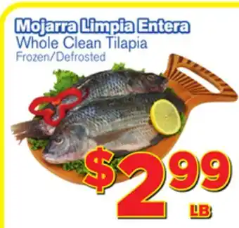 El Super Fresh Whole Clean Tilapia offer
