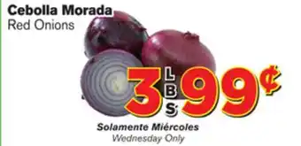 El Super Fresh Red Onions offer